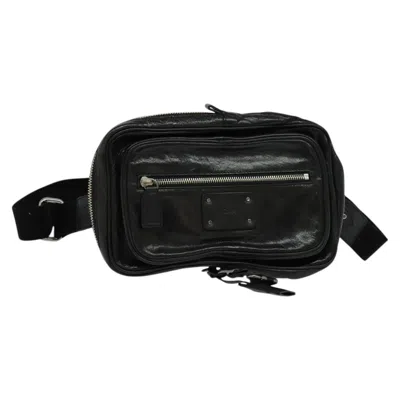 Pre-owned Chloé Chloe Paddington Body Leather Black Leather Shoulder Bag Bag ()