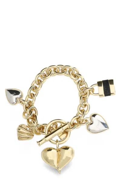 Chloé 'paddington' Bracelet With Charms In Gray