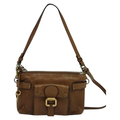 Pre-owned Chloé Paddington Brown Leather Shoulder Bag ()
