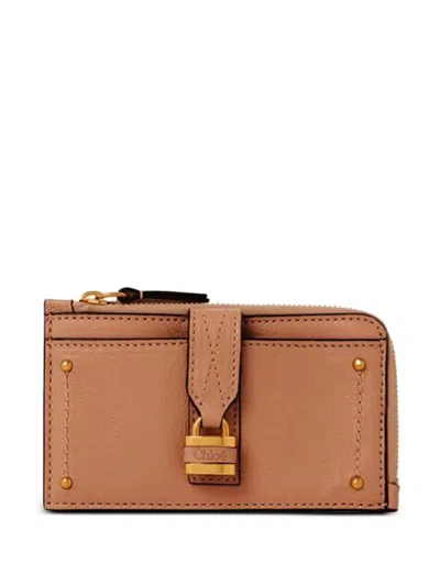 Chloé "paddington" Clutch Bag In Brown