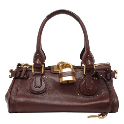 Chloé Paddington Handbag In Brown