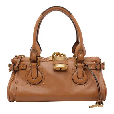 Chloé Paddington Handbag In Brown