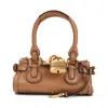 Chloé Small Paddington Padlock Top-handle Tote Bag In Brown