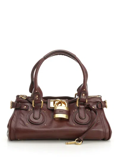 Chloé Paddington Handbags Brown