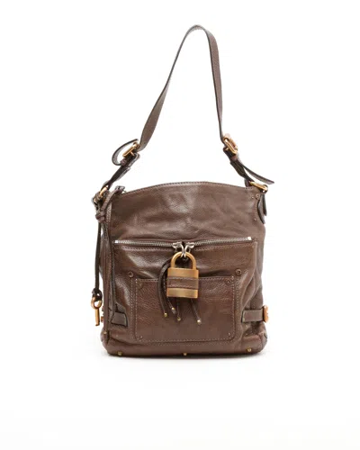 Chloé Paddington Hobo Bag In Brown