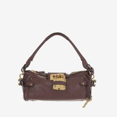 Chloé Chloè Paddington Leather Bag In Brown
