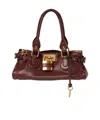 Chloé Paddington Small Leather Shoulder Bag In Brown