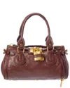 Chloé Paddington Leather Satchel In Brown