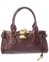 Chloé Paddington Leather Satchel In Brown