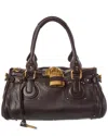 Chloé Paddington Leather Satchel In Brown
