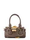 Chloé Paddington Leather Shoulder Bag In Brown