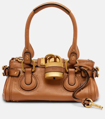 CHLOÉ CHLOÉ PADDINGTON LEATHER SHOULDER BAG