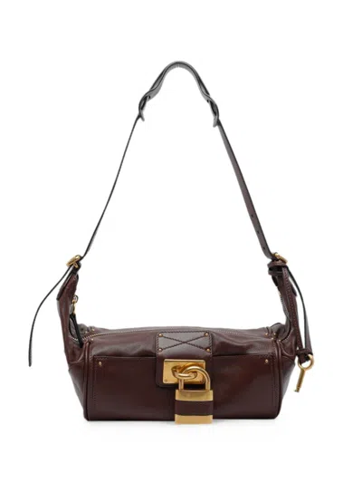 Chloé Chloè Paddington Leather Shoulder Bag In Brown