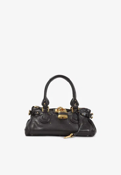 Chloé Paddington Leather Top Handle Bag