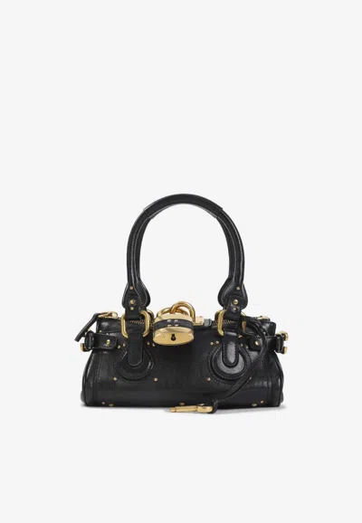 CHLOÉ PADDINGTON LEATHER TOP HANDLE BAG