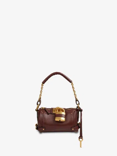 Chloé Paddington Mini Bag In Red