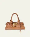 Chloé Paddington Padlock Shoulder Bag In Leather