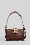 Chloé Crafty Brown Small Paddington Chain Bag In Brown