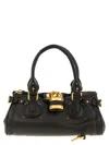 Chloé Paddington Shoulder Bag In Black Leather In Black