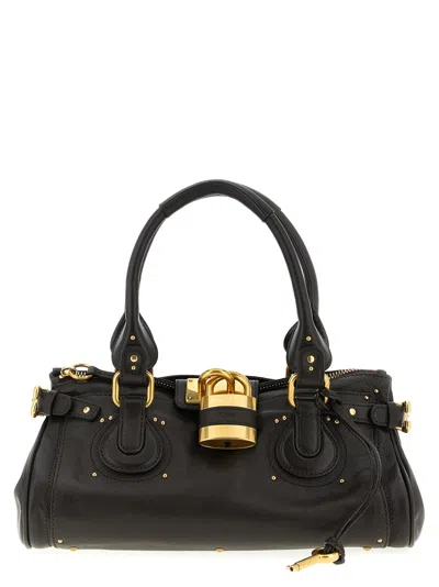 CHLOÉ PADDINGTON SHOULDER BAGS BROWN
