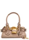Chloé Chloe Paddington Small Grained Leather Shoulder Bag In Brown