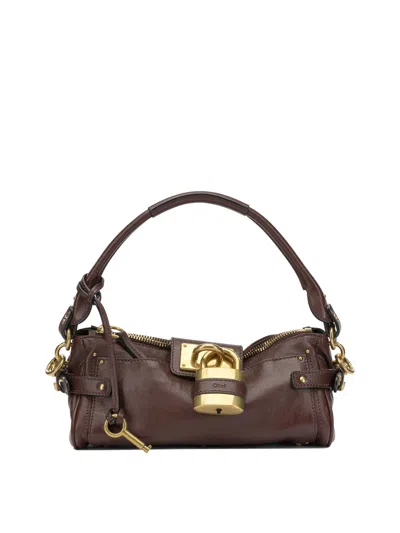 Chloé "paddington" Small Handbag In Brown