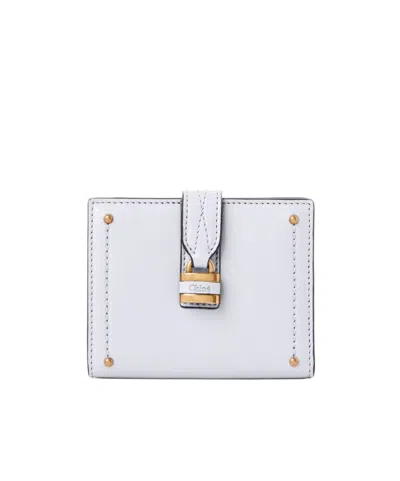 Chloé Paddington Square Wallet In Gray