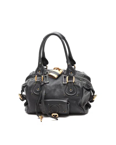 Chloé Paddington Tote Bag In Black