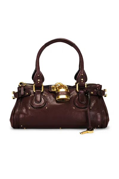 Chloé Paddington Tote Bag In Brown