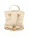 Chloé Paddington Zip Tote Bag In Sand