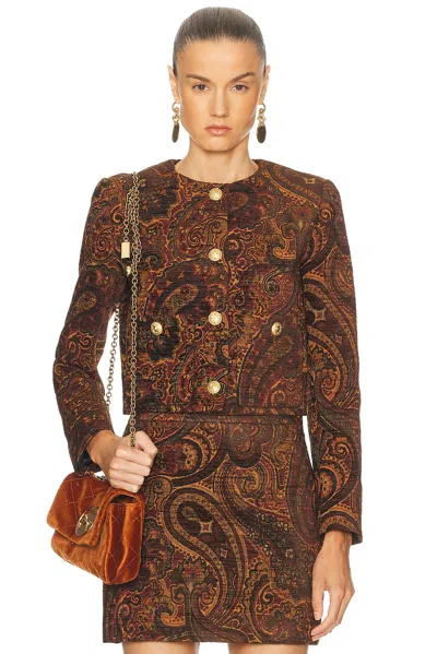 CHLOÉ PAISLEY JACQUARD JACKET