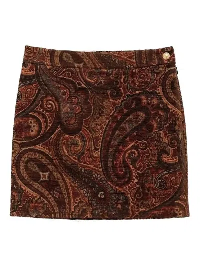Chloé Paisley-print Mini Skirt