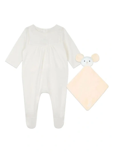 Chloé Babies' Pajamas With Embroidery In White