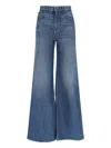 Chloé Chloe Denim Cropped Cut Jeans In Blue
