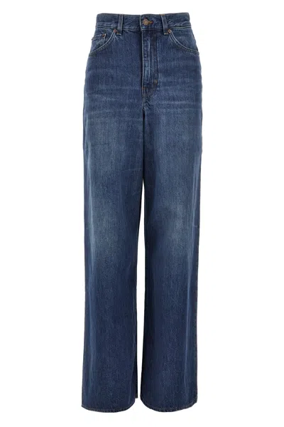 Chloé Palazzo Jeans In Blue
