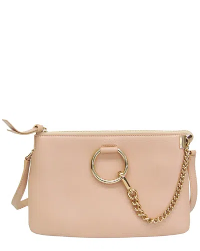 Pre-owned Chloé Pale Orange Leather Shoulder Bag (authentic Pre-loved)