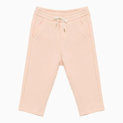 Chloé Pale Pink Cotton Jogging Trousers