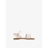 Chloé Leather Sandals In Pale Pink