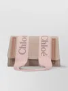Chloé Panel Strap Shoulder Bag In Pink
