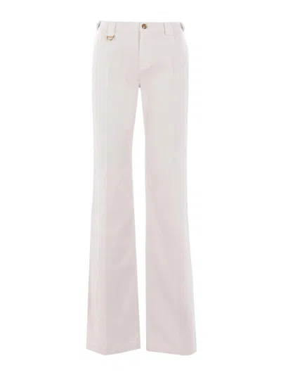 CHLOÉ STRAIGHT COTTON TROUSERS