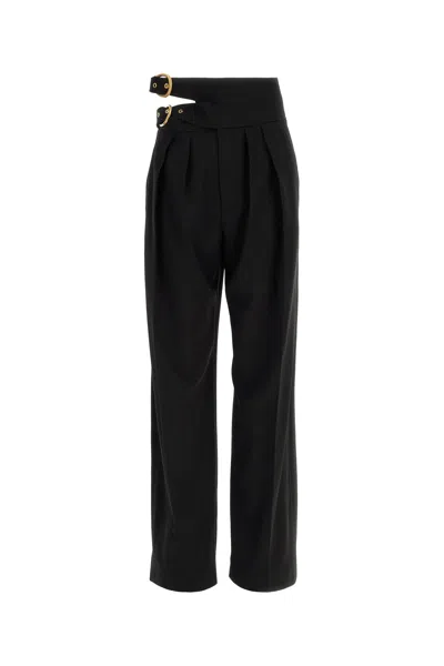 Chloé Black Grain De Poudre Pant