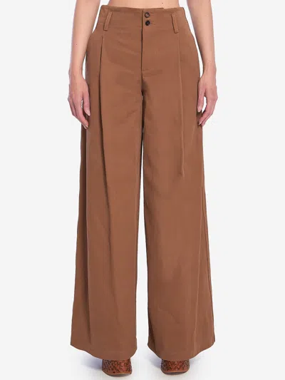 CHLOÉ PANTALONI A GAMBA AMPIA