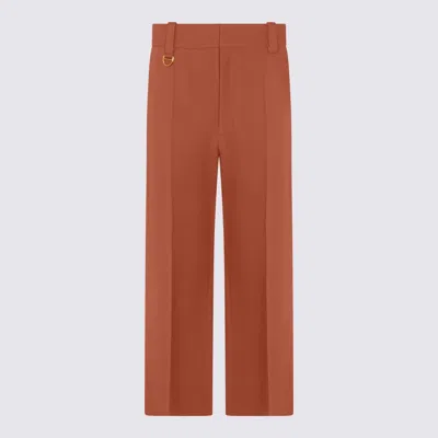 Chloé Pantaloni Cedar Pink In Multi
