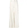 Chloé Cotton Straight-leg Trousers