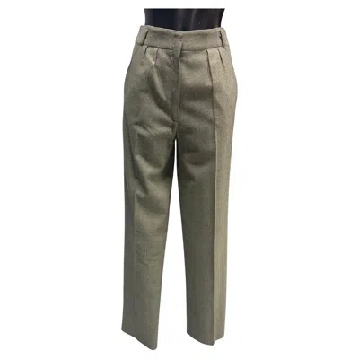 Pre-owned Chloé Chloe' Pants 80's Never Used In Gray