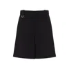 Chloé Chloe Virgin Wool Shorts Women In Black