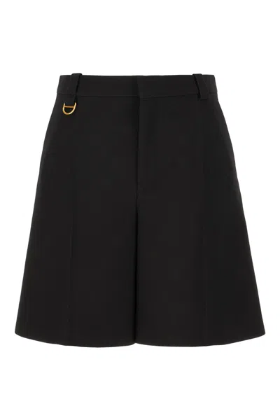 Chloé Chloe Virgin Wool Shorts Women In Black