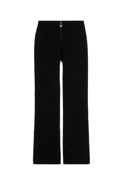Chloé Slim Fit Jeans Featuring Charm Zip In Animal Print
