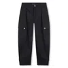 Chloé Stretch-cotton Cargo Trousers In Blue