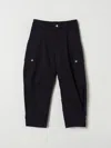 CHLOÉ PANTS CHLOÉ KIDS COLOR BLUE,G01762009